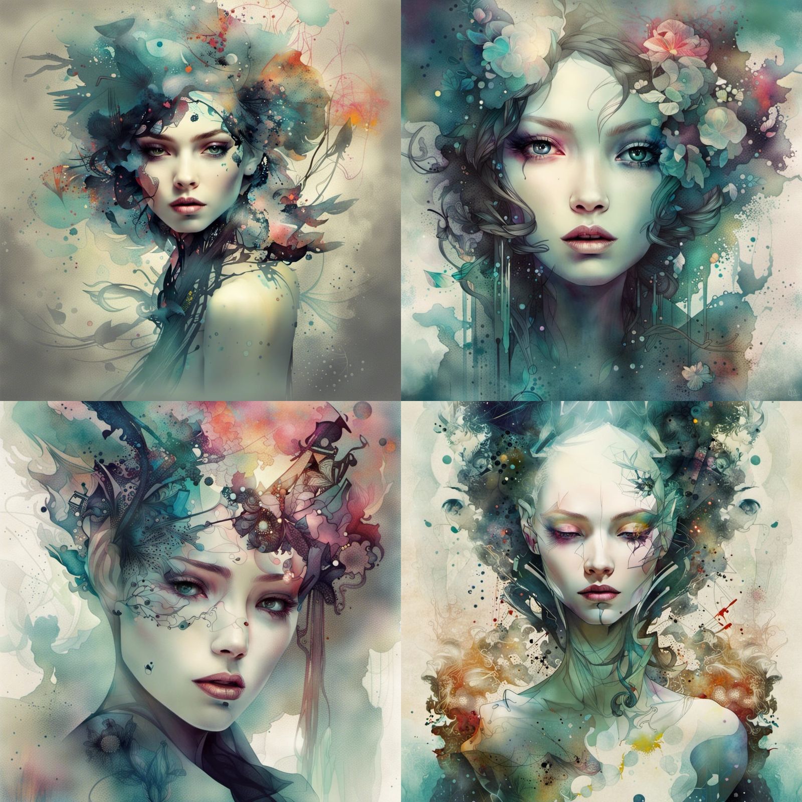 Surreal Digital Art Collaboration