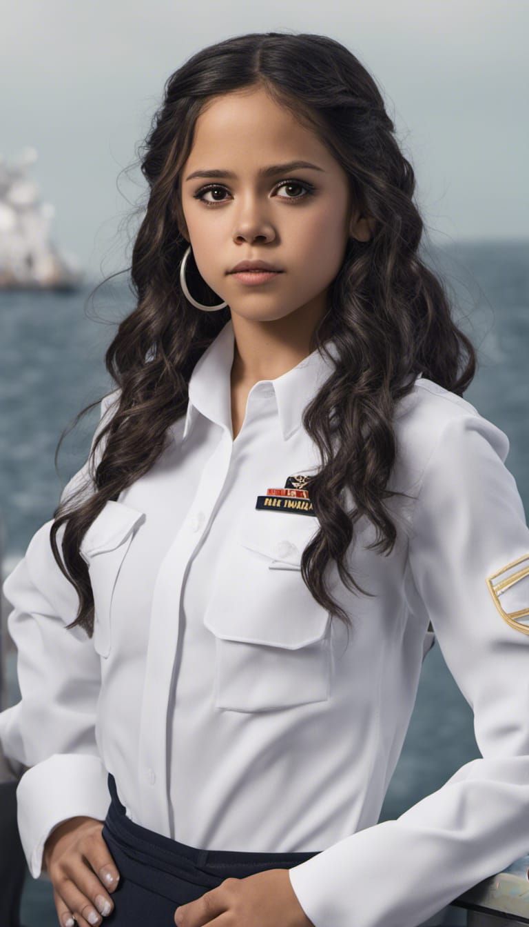 US Navy Commander Jenna Ortega