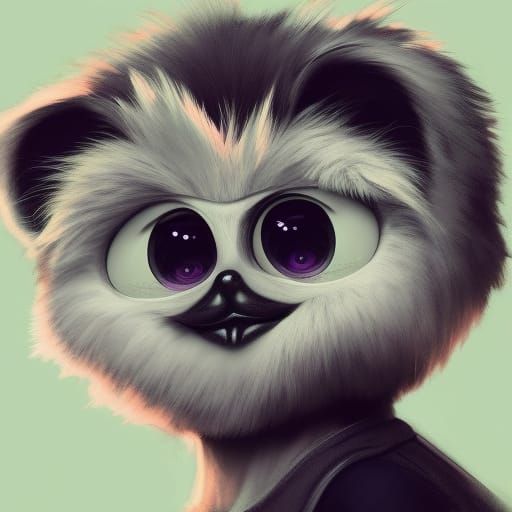 Detailed Furby Hunter Portrait in Unreal Engine 5