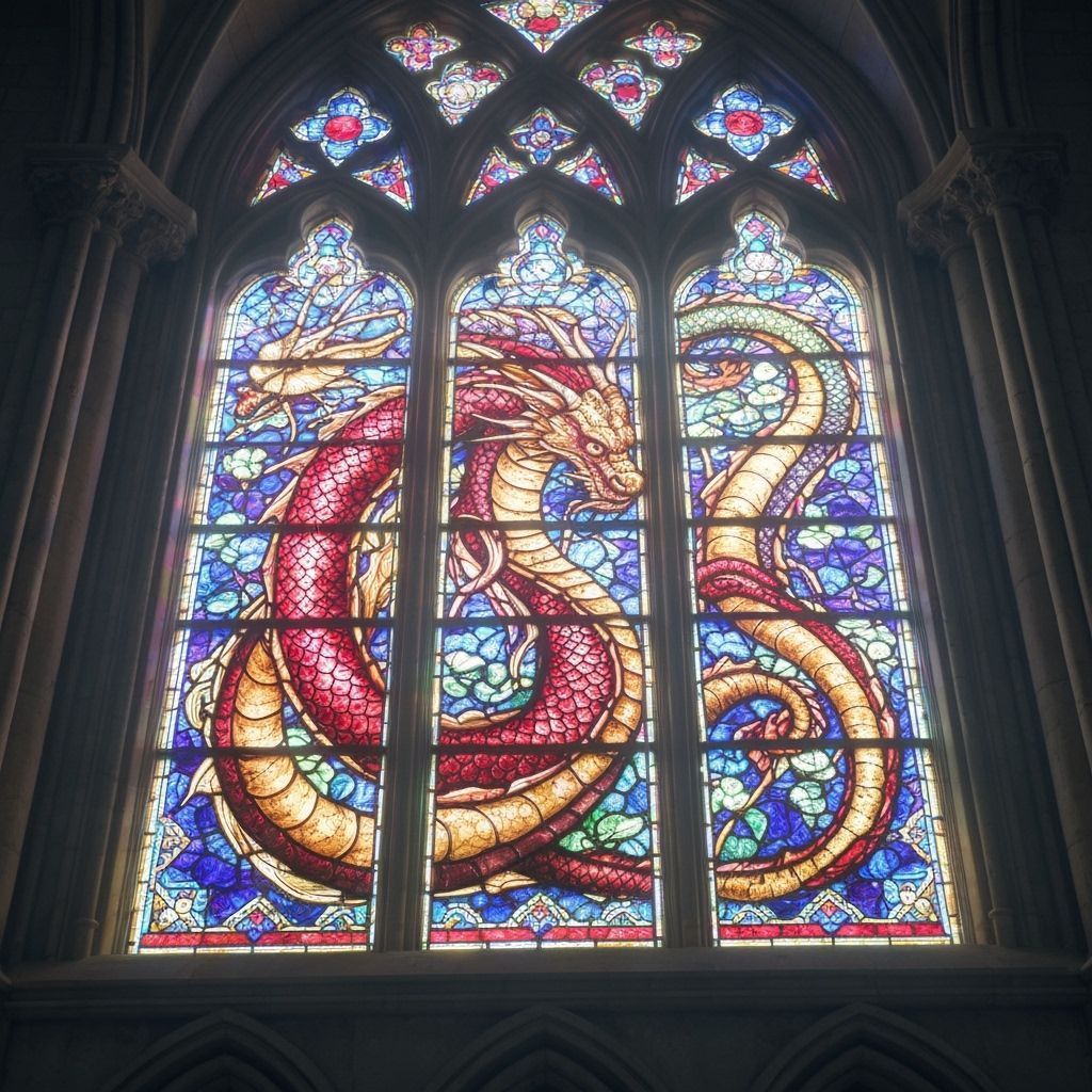 Blooming Flowers in Raindrops: Ethereal Fantasy Landscape