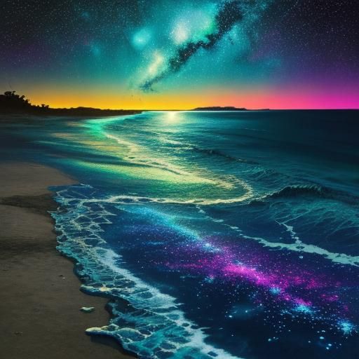 Milky way in the sky