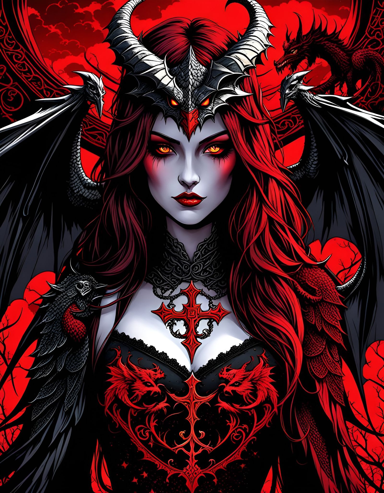 Gothic Dragon Princess
