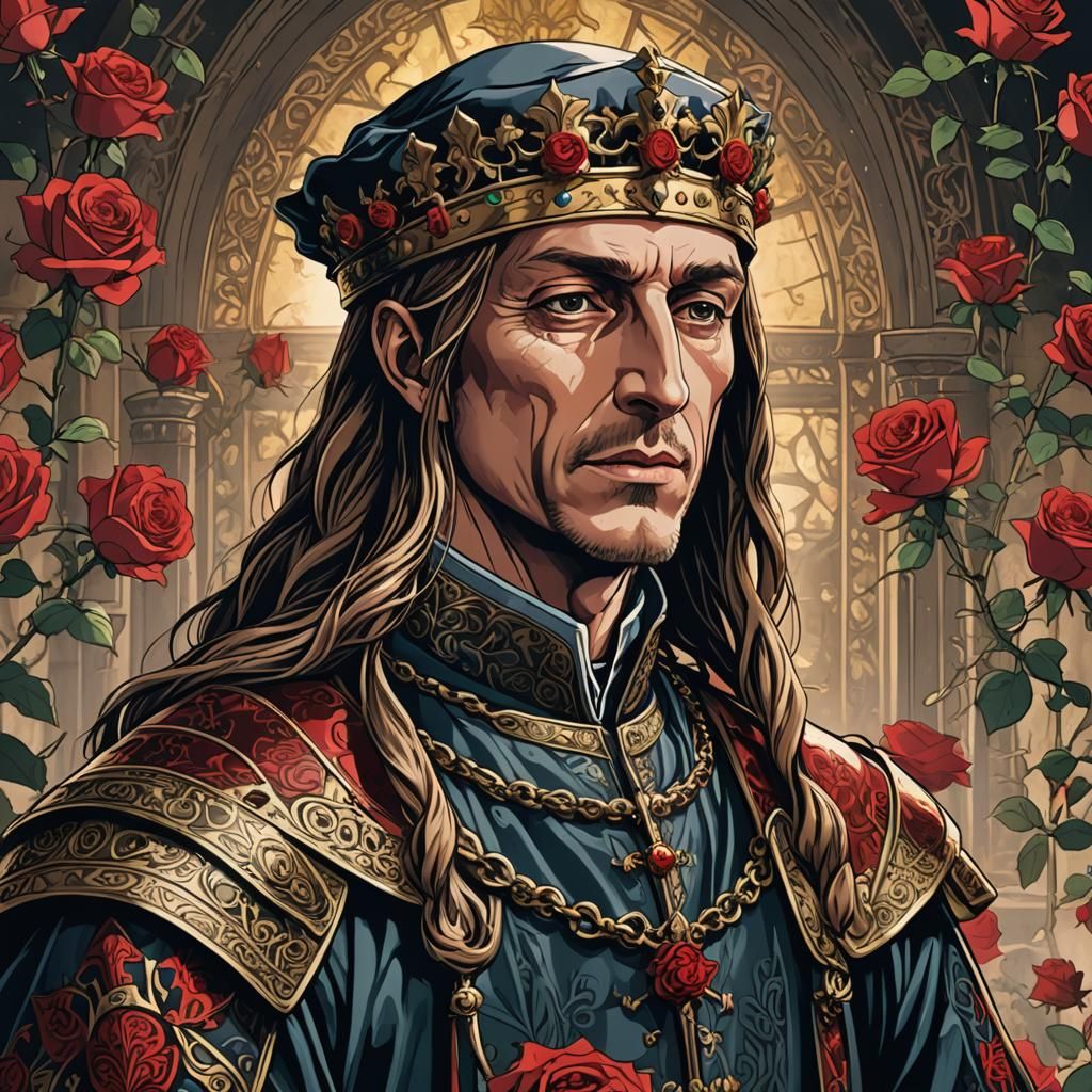 Henry VII: The Red Rose King, Anime Style