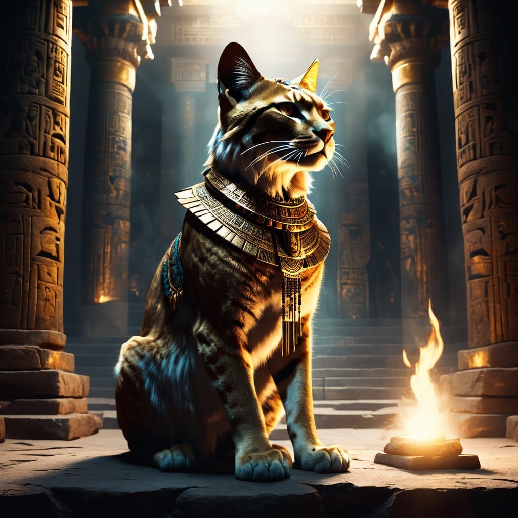 Cinematic Dark Fantasy: Mythic Concept Art
A majestic feline...