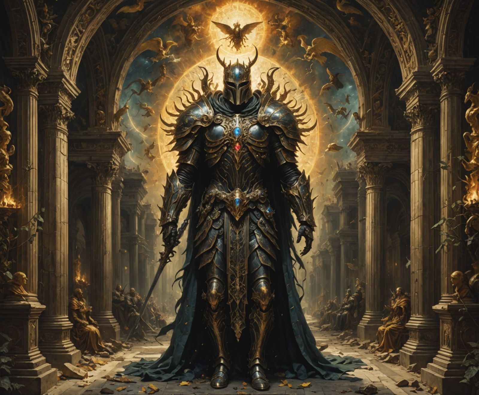 Serenity Within the Stormy Cocoon