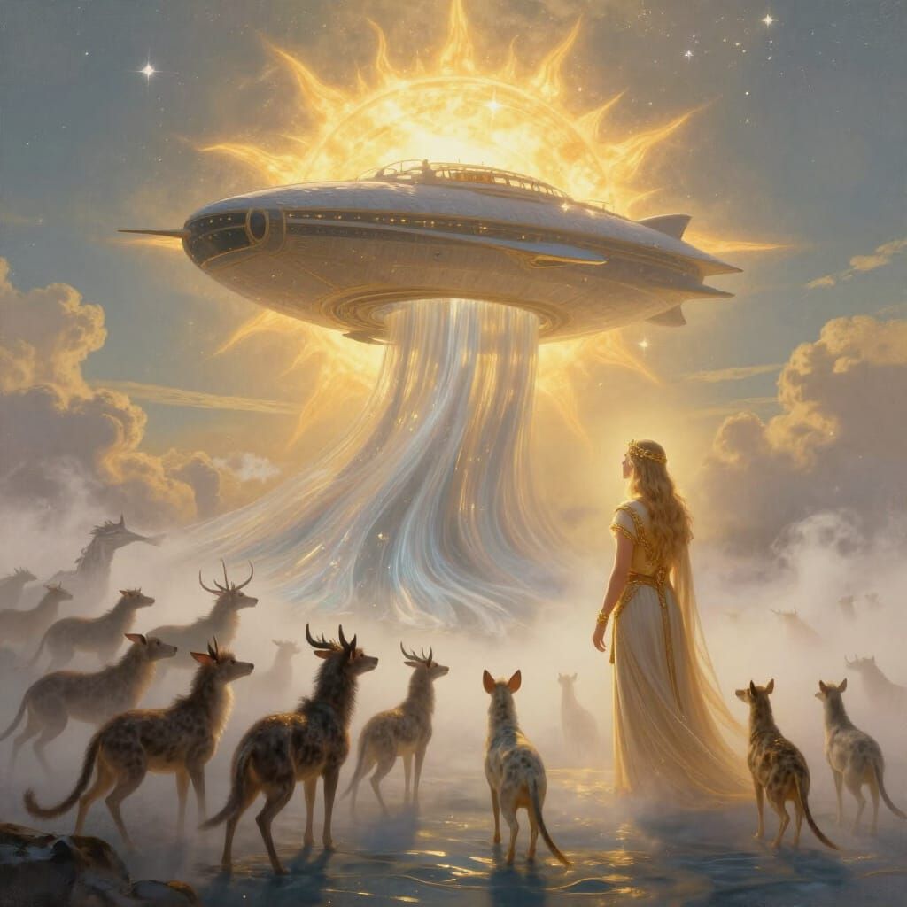 Oannes Saves Earth's Creatures in Epic Sunship