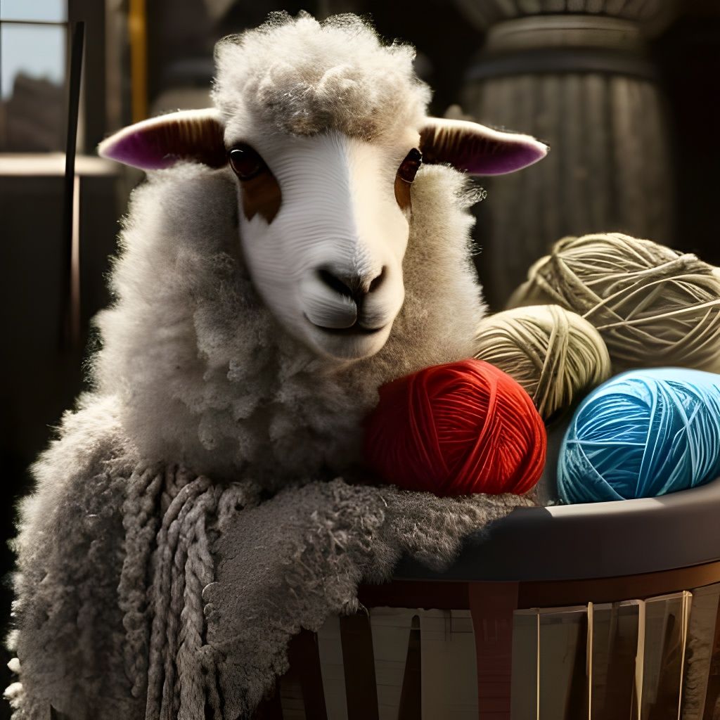 Sheepishly cute Ewe-nique knitting inspiration