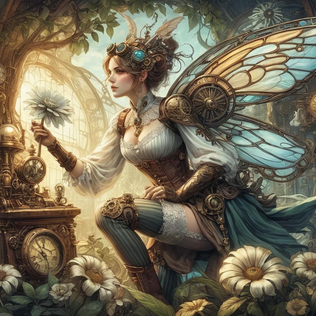 Detailed Steampunk Design