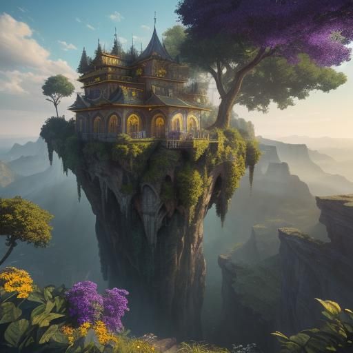 Massive Sukkah Overlooking Vibrant Landscape