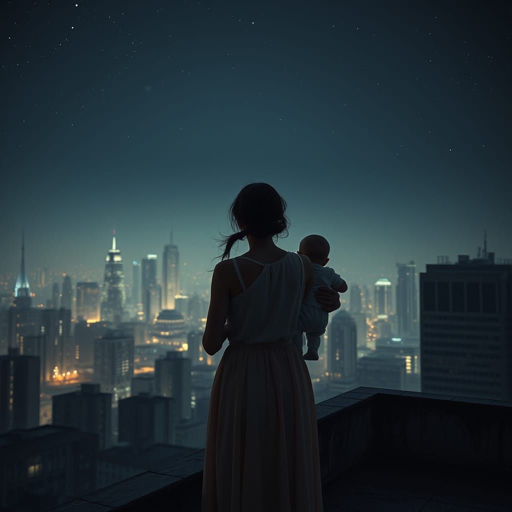 Celestial Rooftop: A Mother's Urban Fantasy