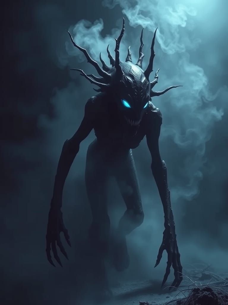 Biomechanical Horror Lurks in Shadows