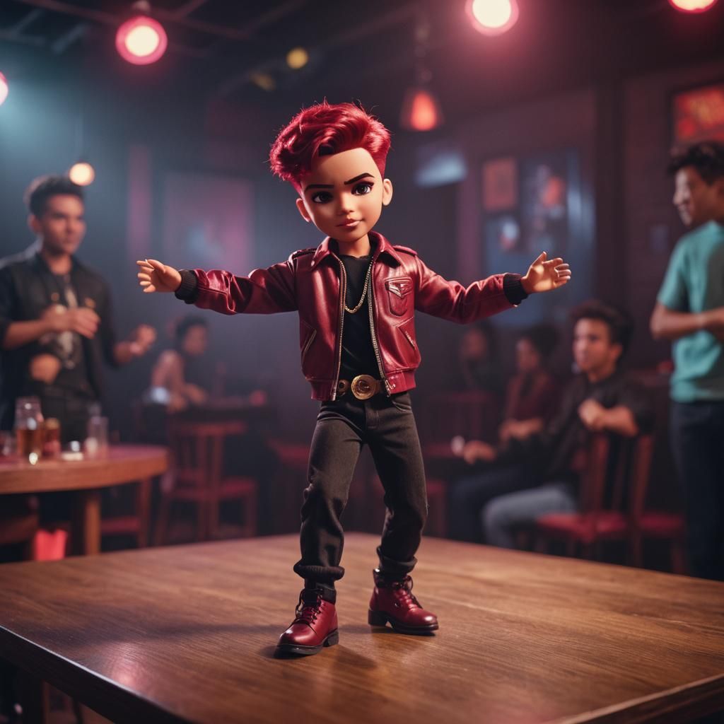 Latino Bratz Doll Dances: Cinematic Club Scene