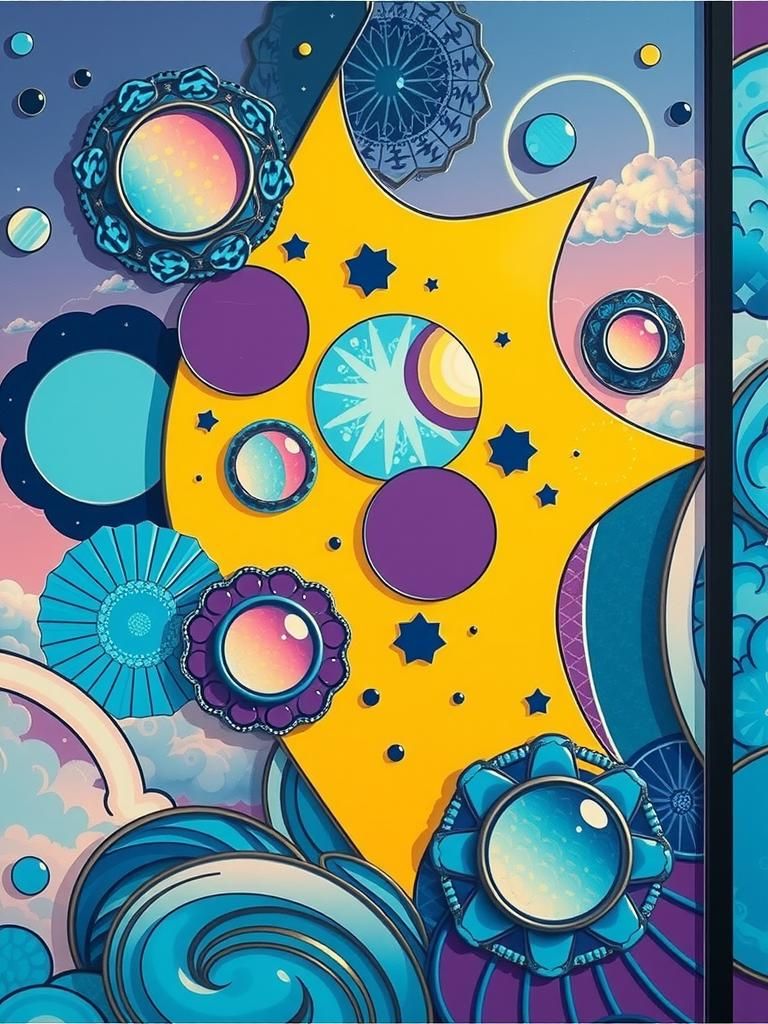 Vibrant Lisa Frank Sunglasses with Dreamy Sunshine