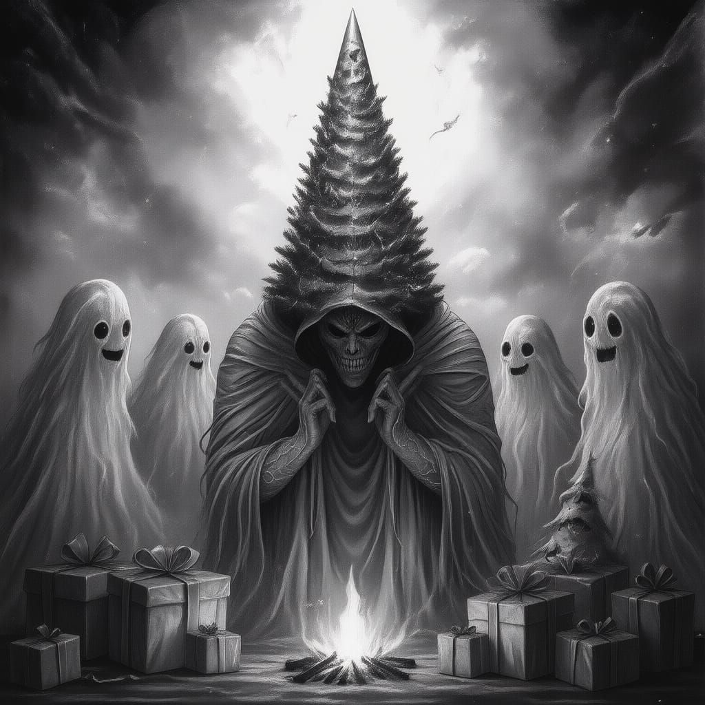 Twisted Demon Santa Fuses With Krampus, Sets Christmas Ablaz...