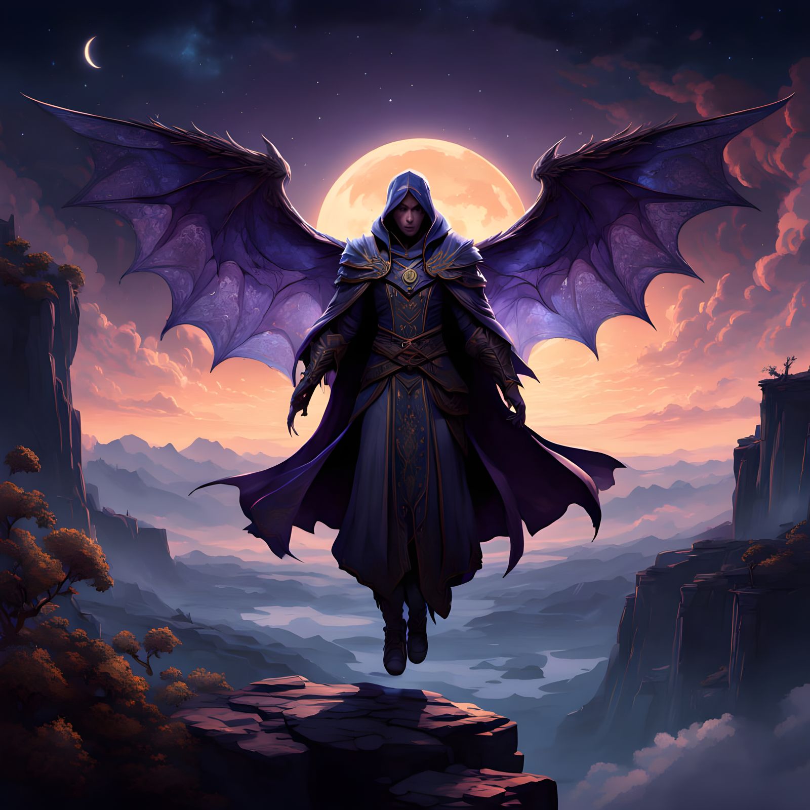 Ethereal Guardian of Twilight Skies