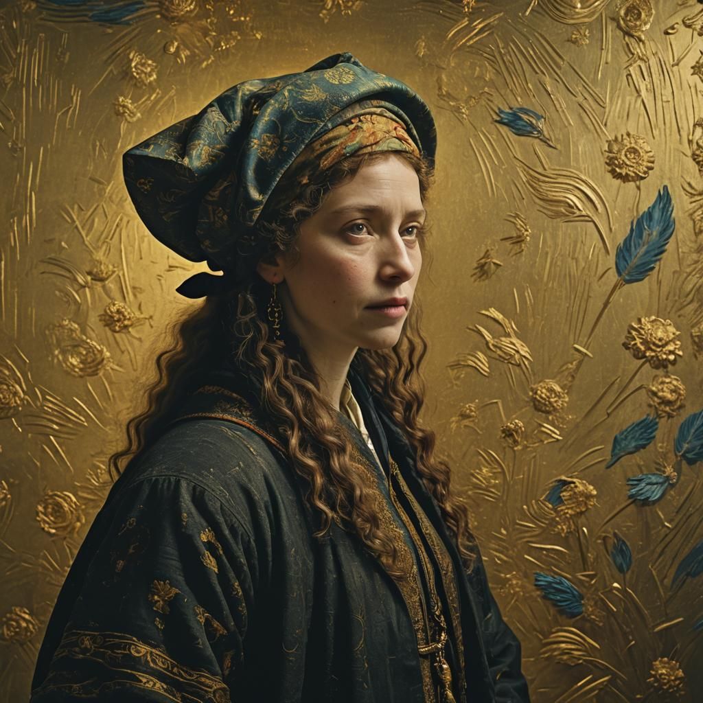 Cinematic Portrait in the Style of the Masters