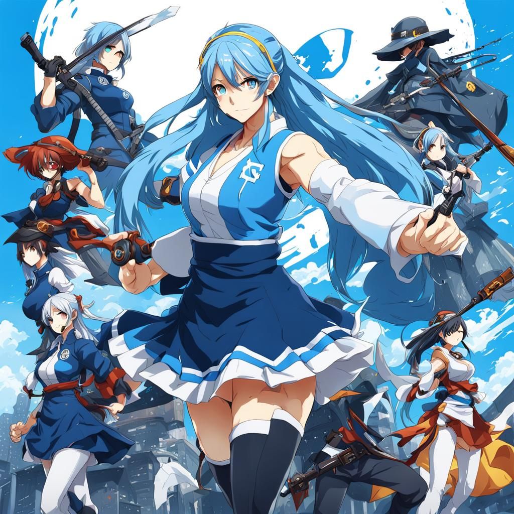 Anime Style Personification of North Carolina