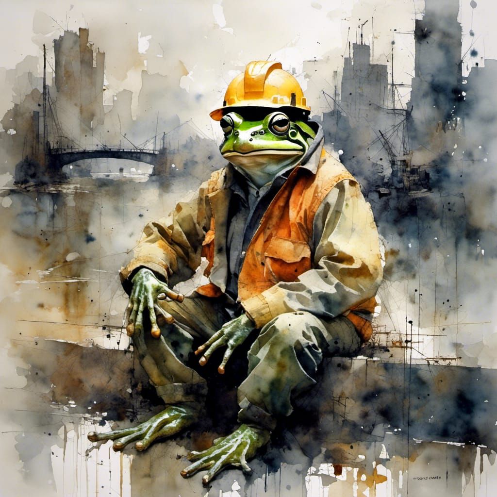 Ribbit, I’m building a Masterpiece