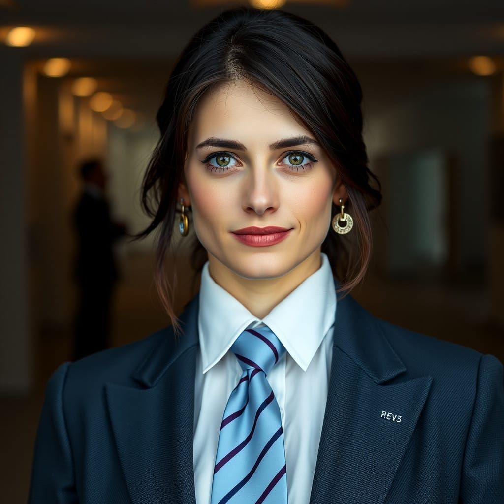 Sharp Businessman in a Classic British Suit