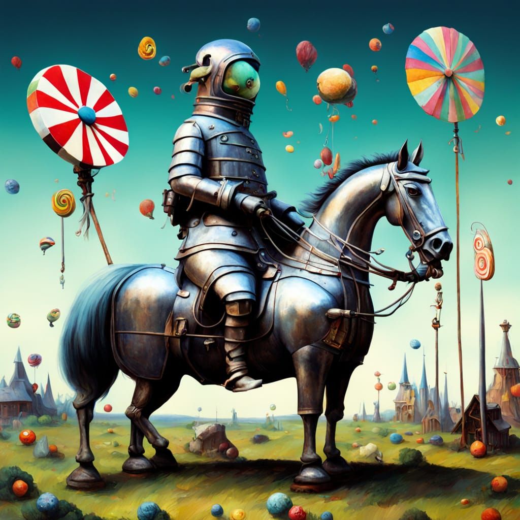 Candy Worlds: Nuclear Horse Replaces Peasant Horse