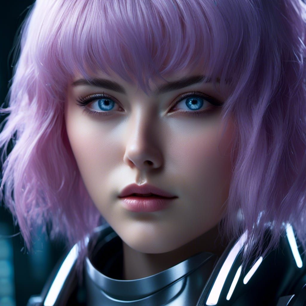 Motoko Kusanagi: Ghost In The Shell Front Shot