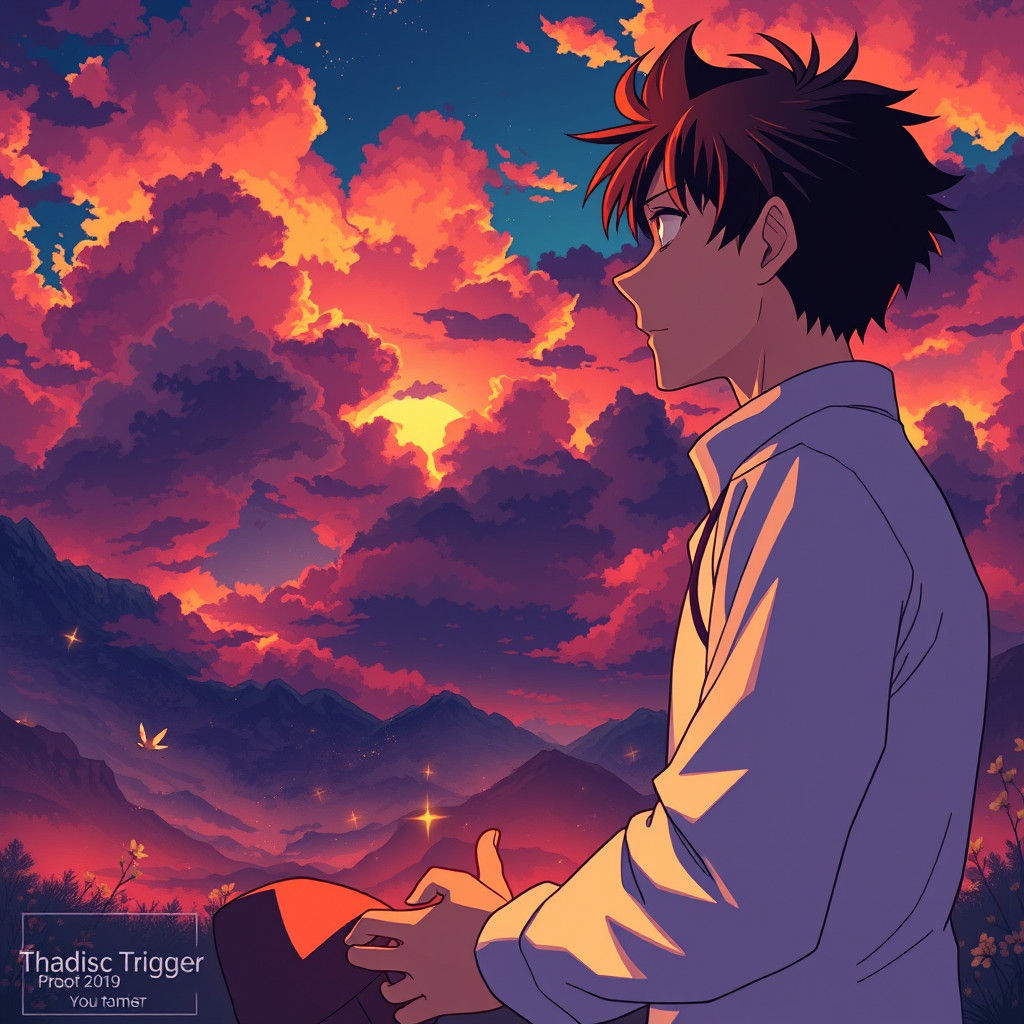 Poignant Promise in Anime Manga Scan Aesthetic