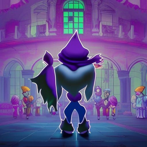 Epic Deltarune Digital Matte Painting