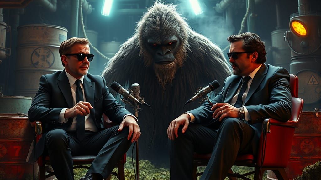 Mysterious Encounter in a Toxic Wasteland