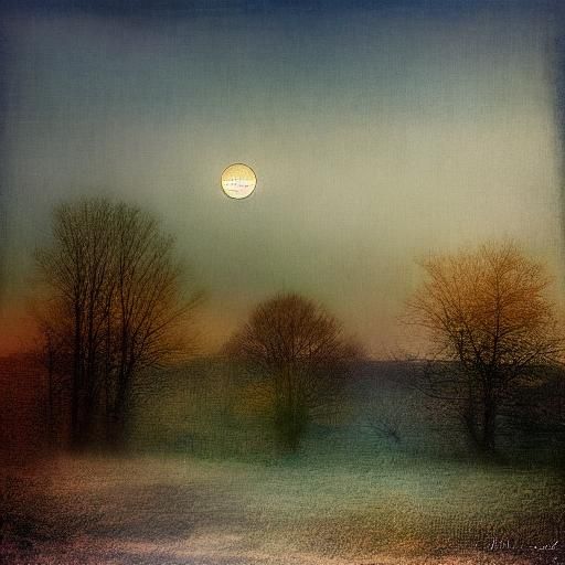 Surreal Night Transforms Into Dawn