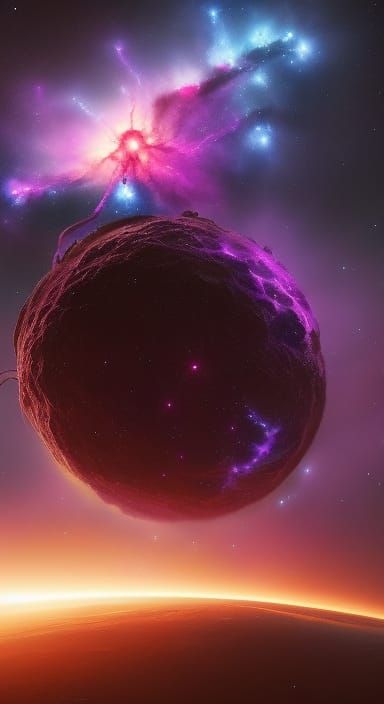 Magnificent Galactus: A Photorealistic Cosmic Horror