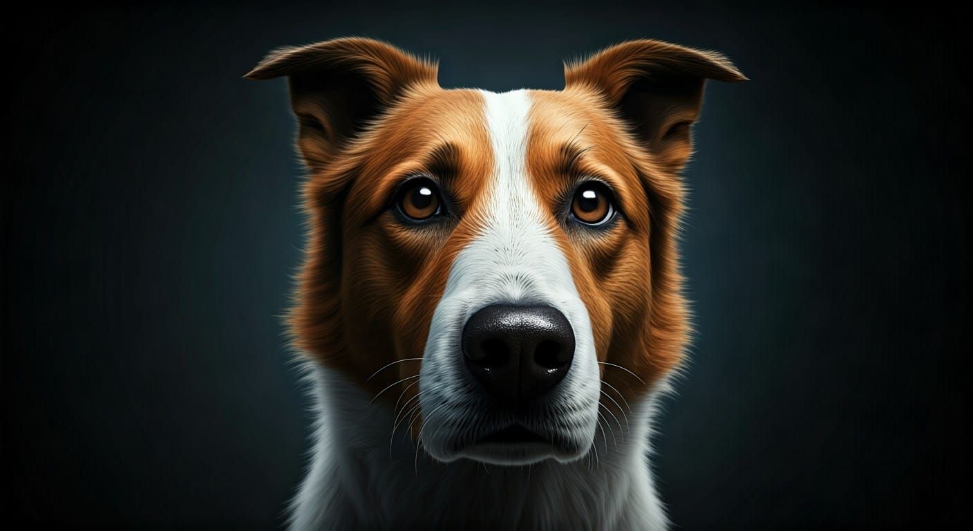 Fictional Dog Adventure DVD Cover Design