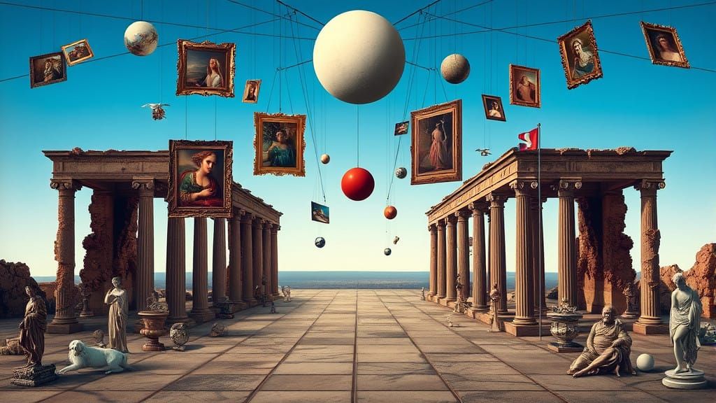 Ethereal Dreamscape in Surrealistic Style