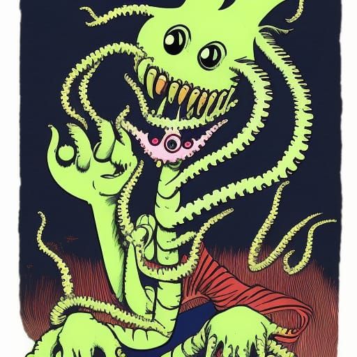 dr seuss eldritch beast