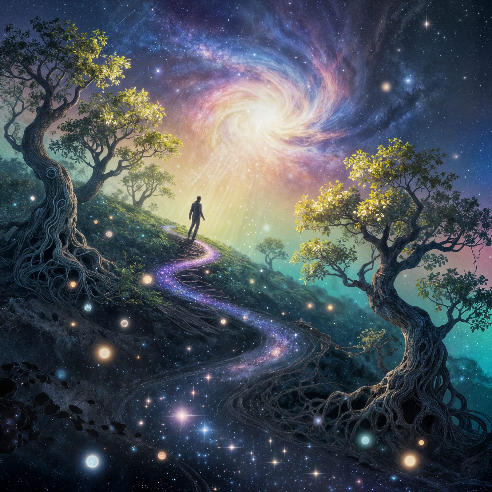 The Meaning of Life: An Abstract AI Exploration