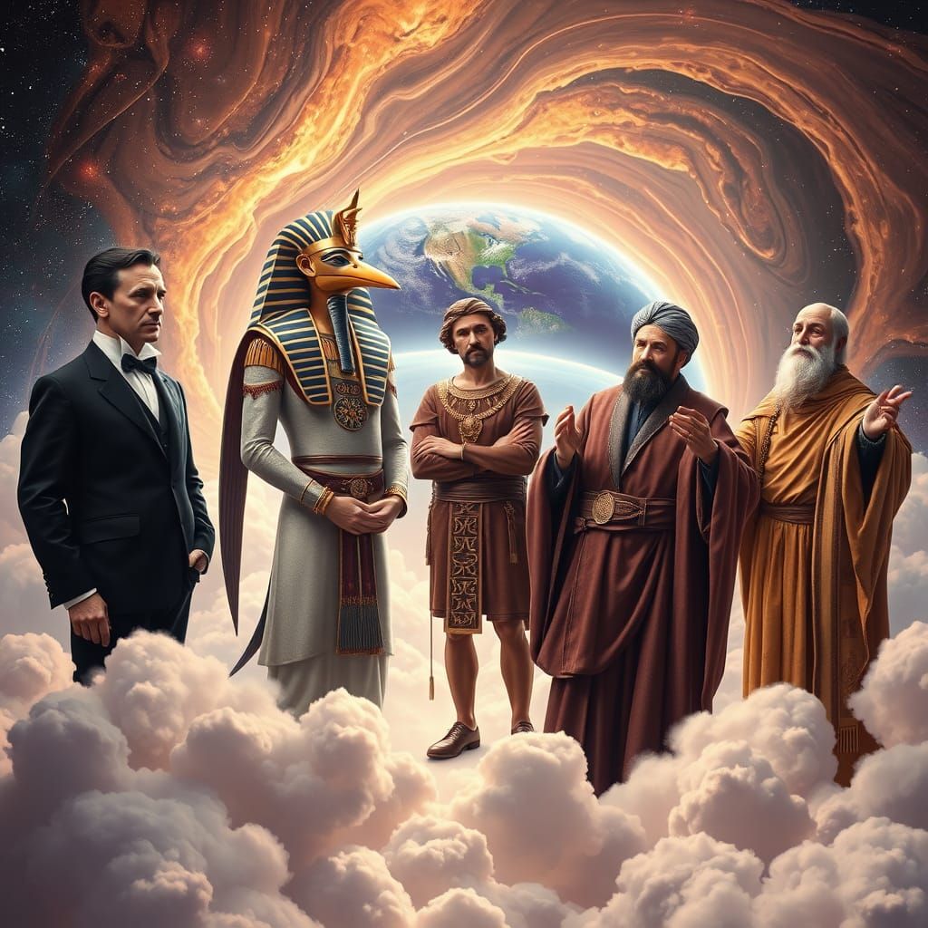 Visionaries Converge on Ethereal Astral Plane in Syd Mead-In...