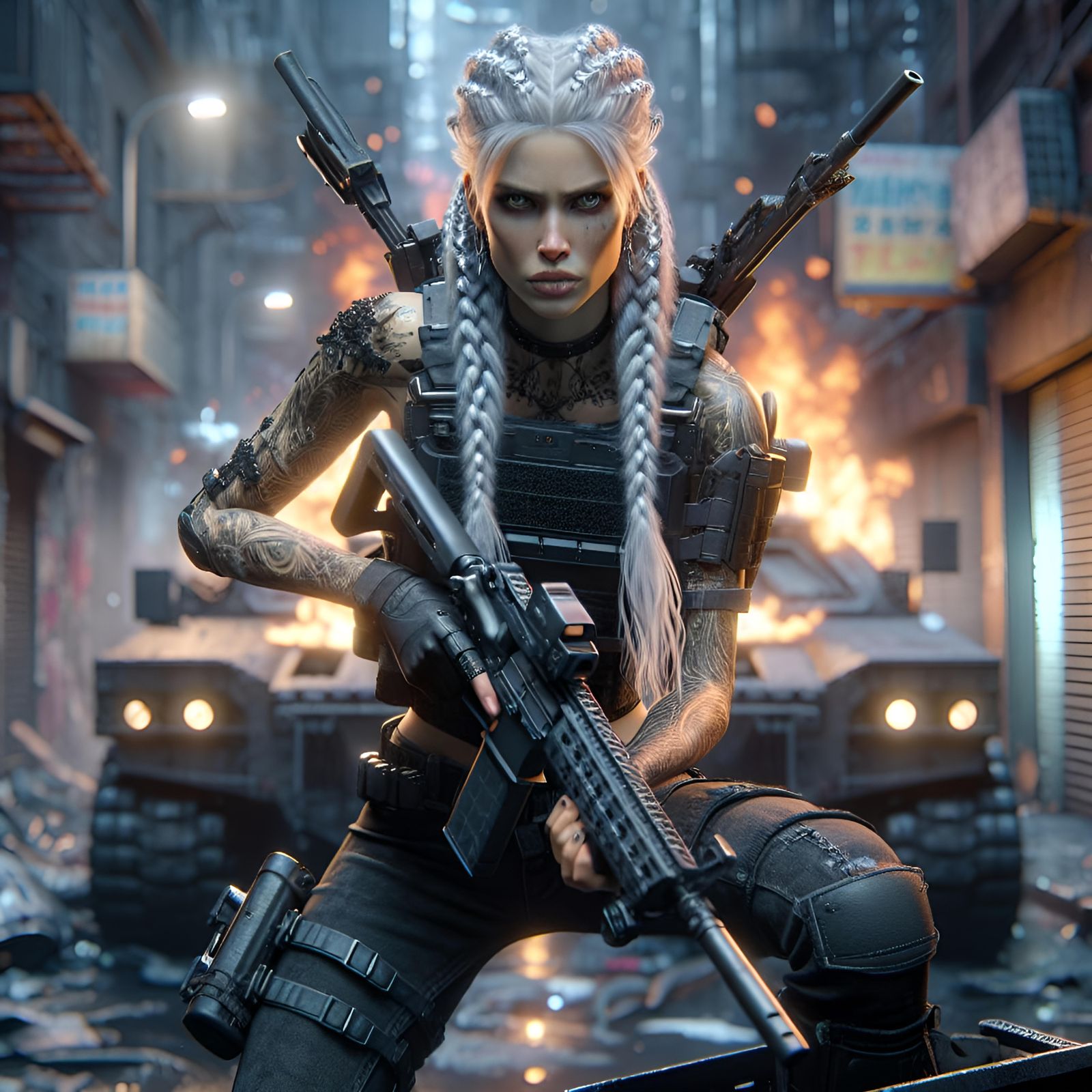 Cyberpunk 2020 : Tactile seduction of war