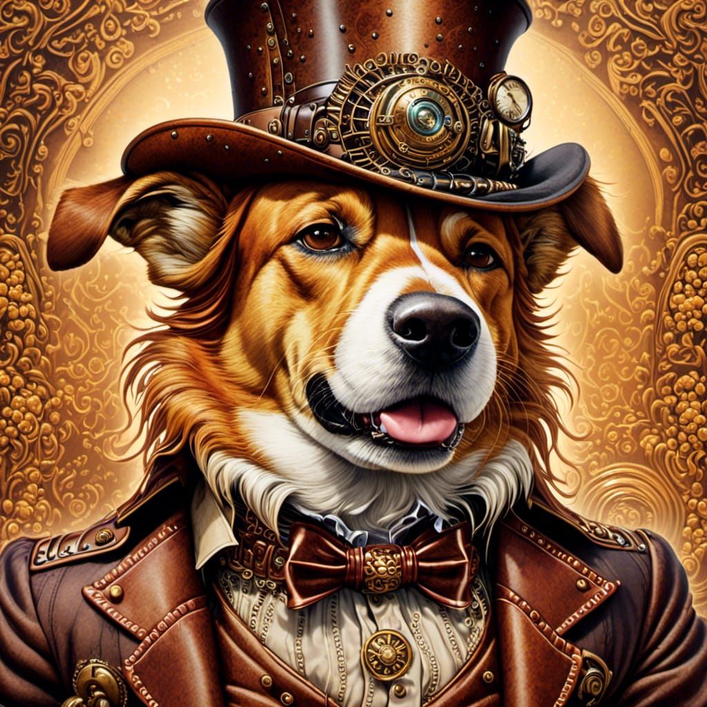 Steampunk Dog