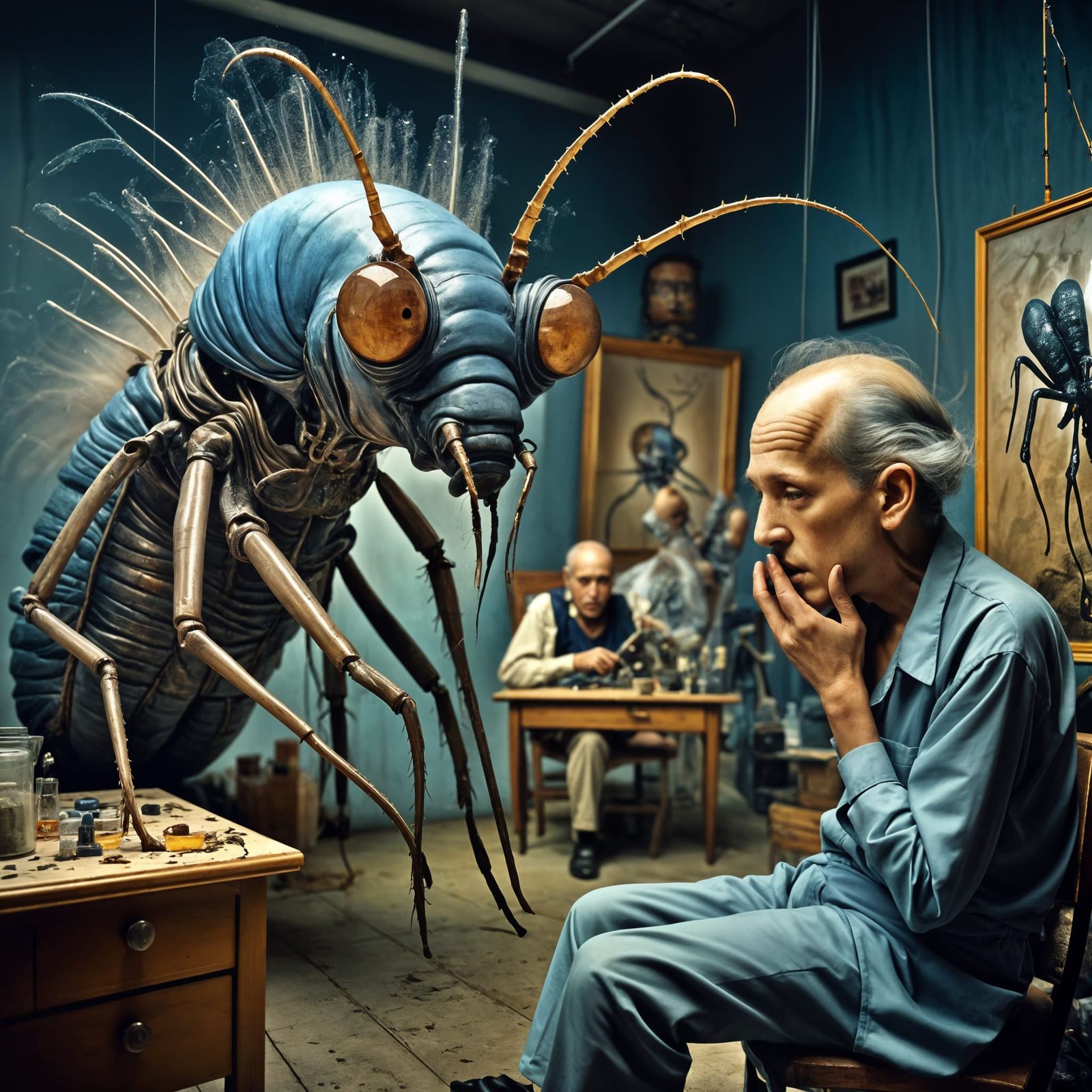 Surreal Exotic Portraits in Hyperrealistic Style