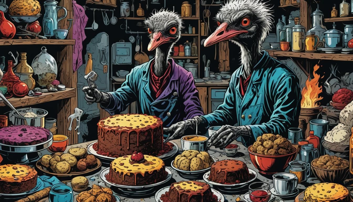 In The Ostriches Pantry