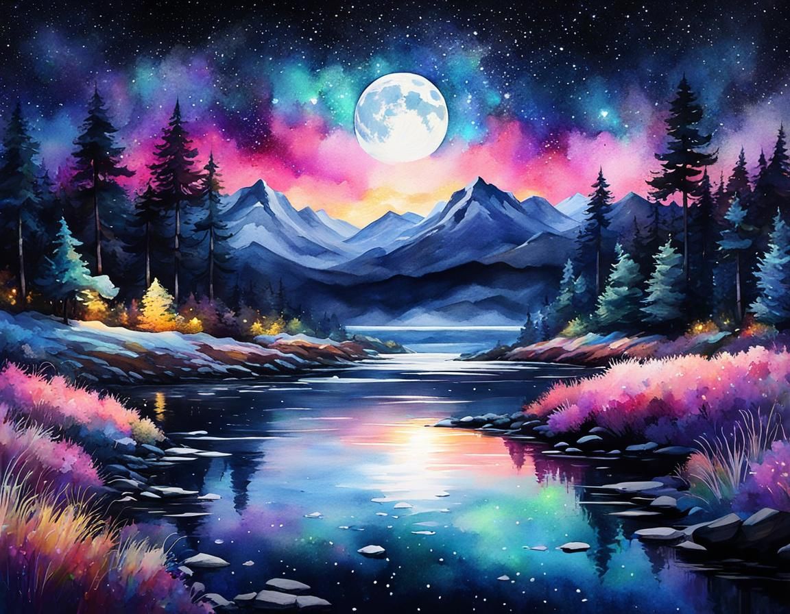 Watercolour Night (DC)