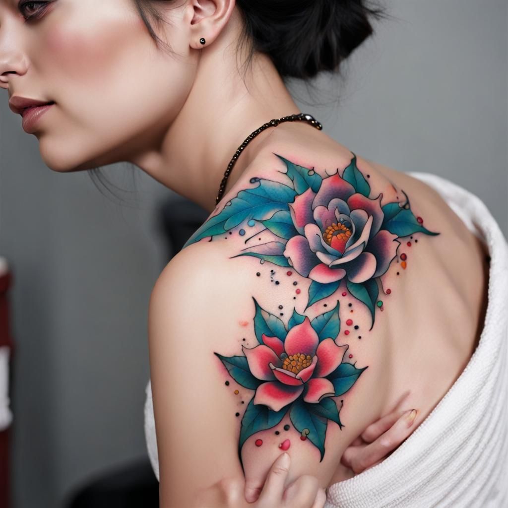 AI Generated Tattoo Design