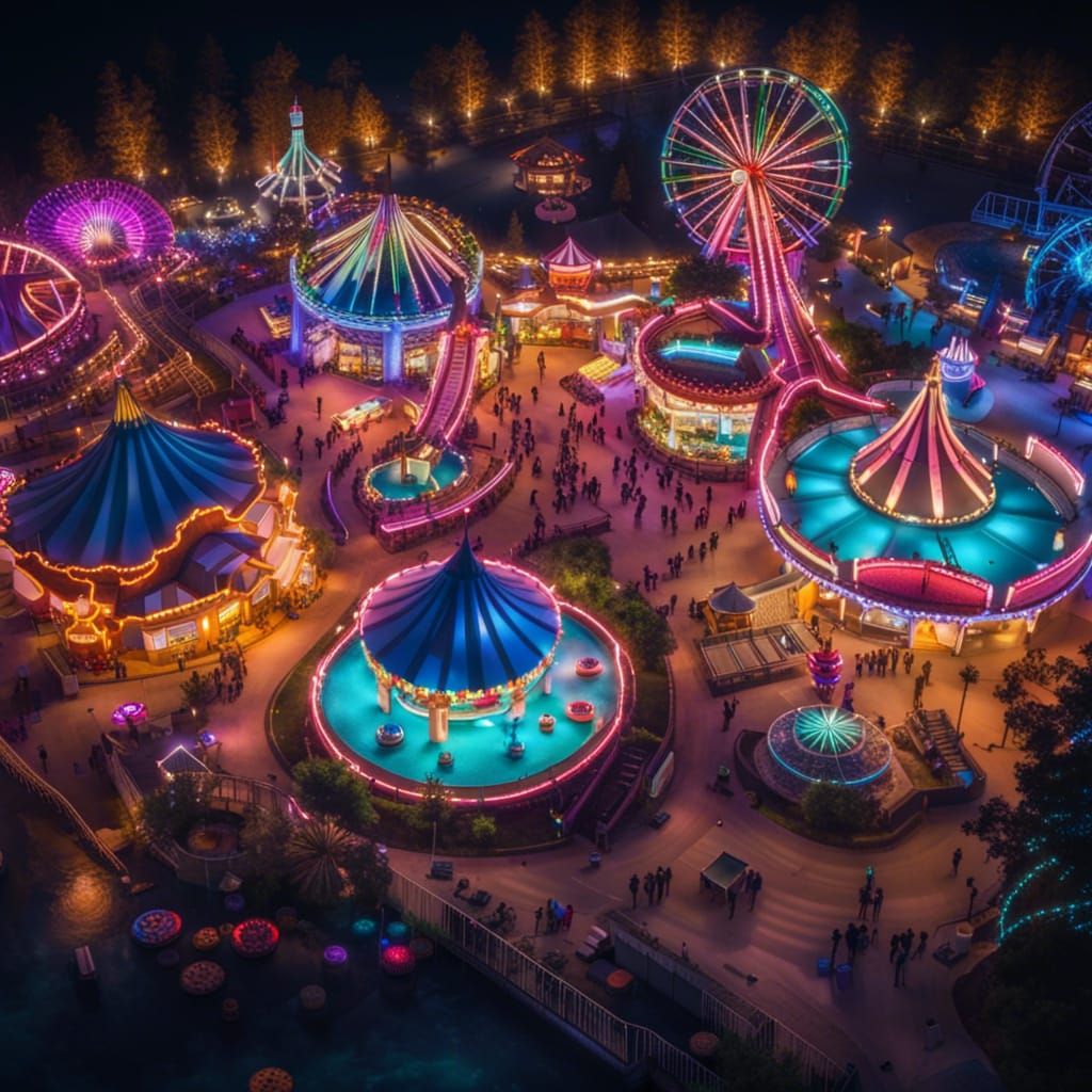 Fun Night At Fairyland Park