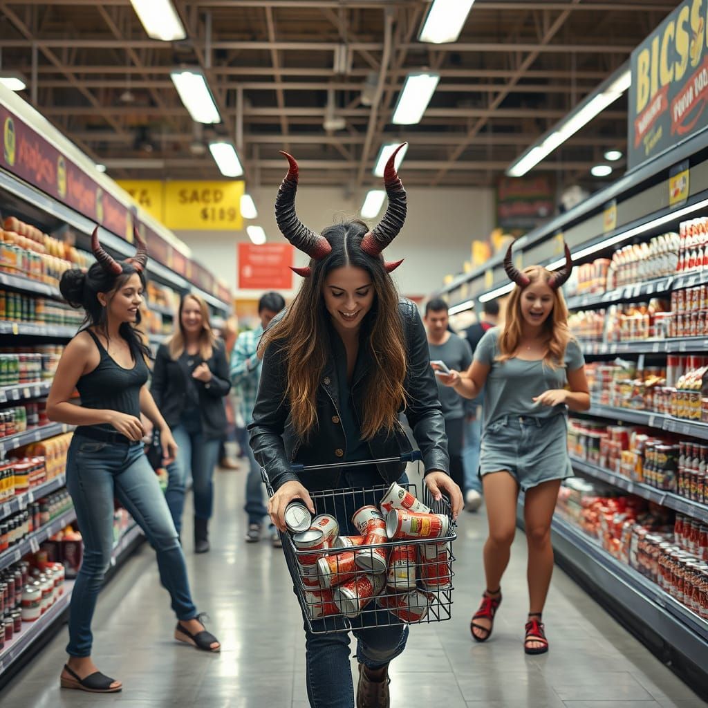 When the Demons Visit ... Do not take them shopping!