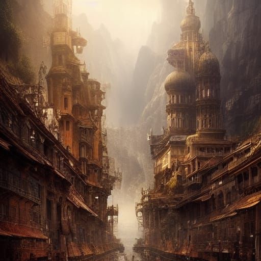 Epic Cinematic Digital Matte Painting: Thankfulness