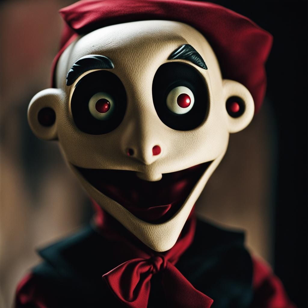 Creepy Puppet Generated by AI