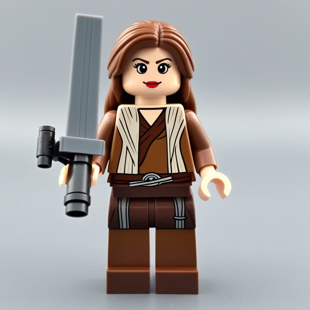 Lego Jaina Solo jedi knight