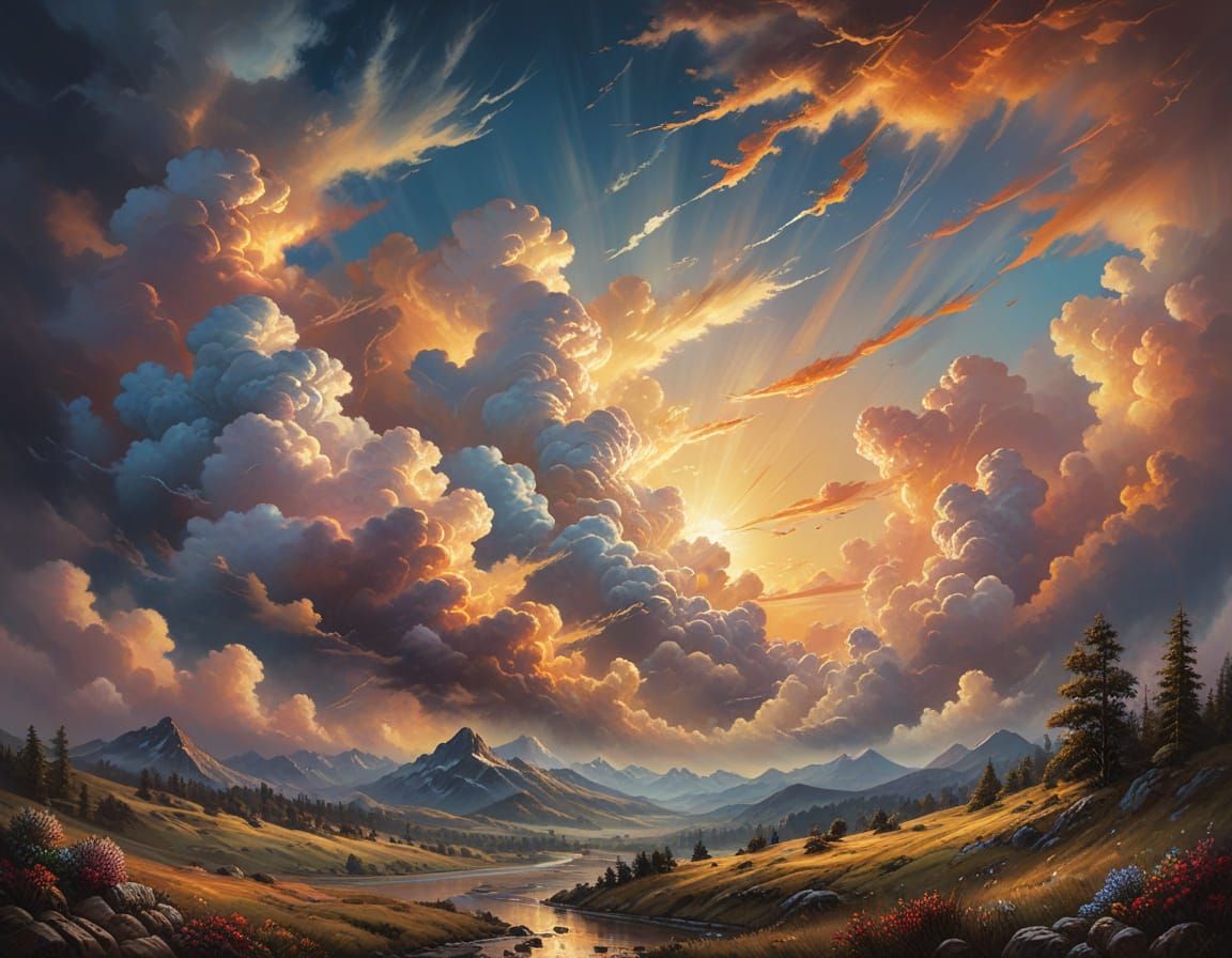 Surreal Autumn God Reveals Winter Landscape