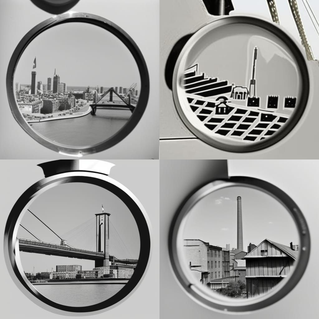 Surreal Cityscape: Manhattan, Giza, and Beyond