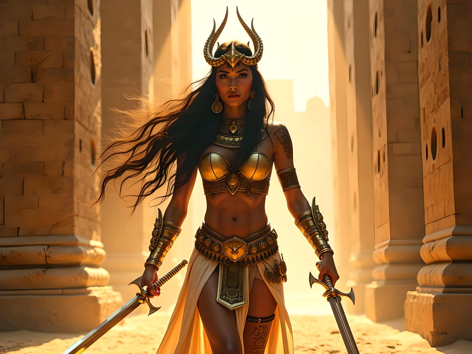 Isis, Goddess of Magic and Power in Ancient Desert