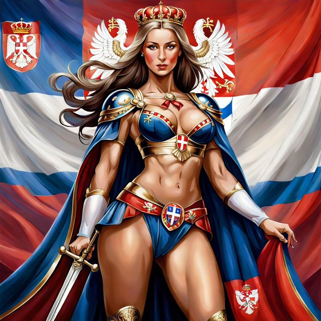 Serbia as a Woman